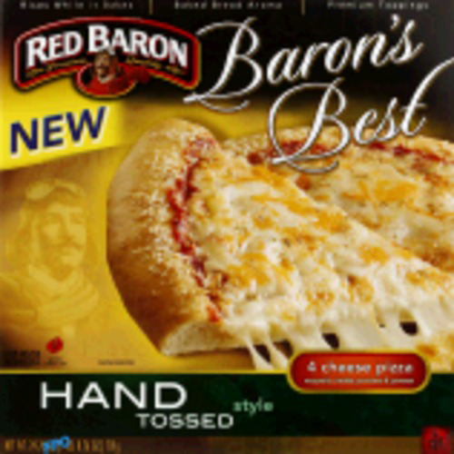 slide 1 of 1, Red Baron Hand Tossed 4 Cheese, 25.72 oz