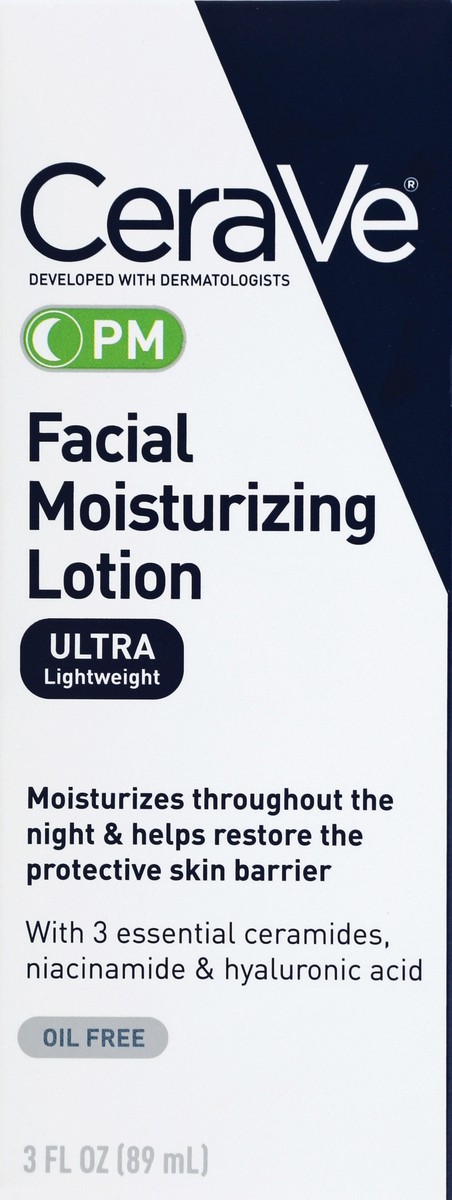 slide 4 of 5, CeraVe Facial Moisturizing Lotion, PM, for Normal to Dry Skin, 3 oz