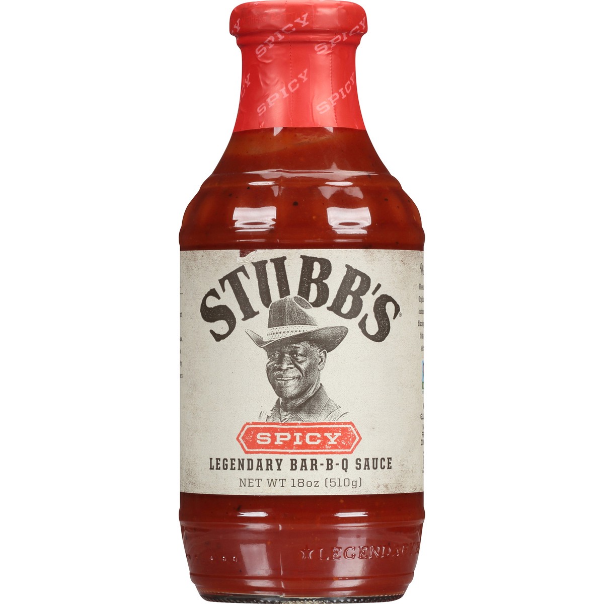 slide 3 of 7, Stubb's Spicy Barbecue Sauce, 18 oz, 18 oz