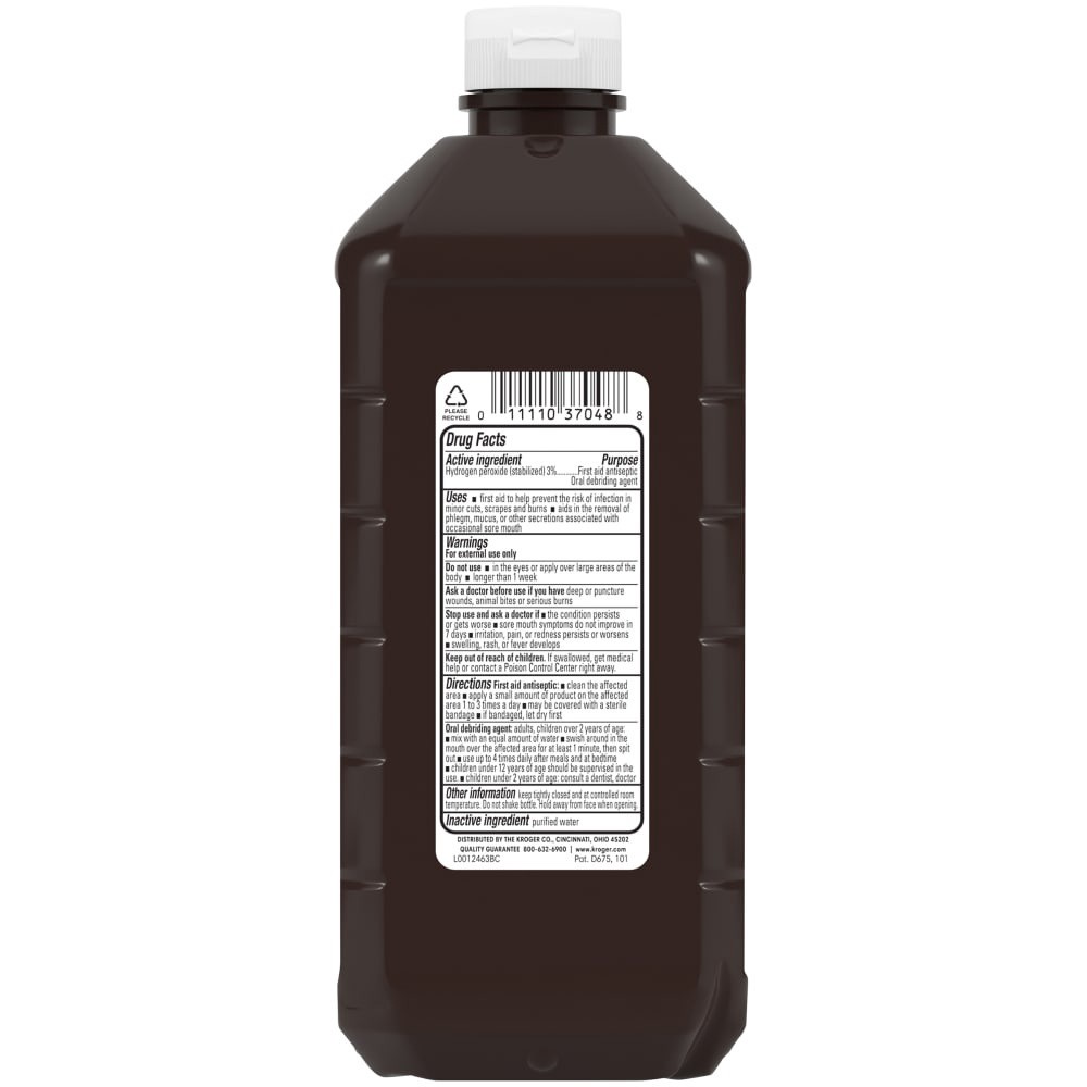 slide 2 of 2, Kroger Hydrogen Peroxide, 32 fl oz