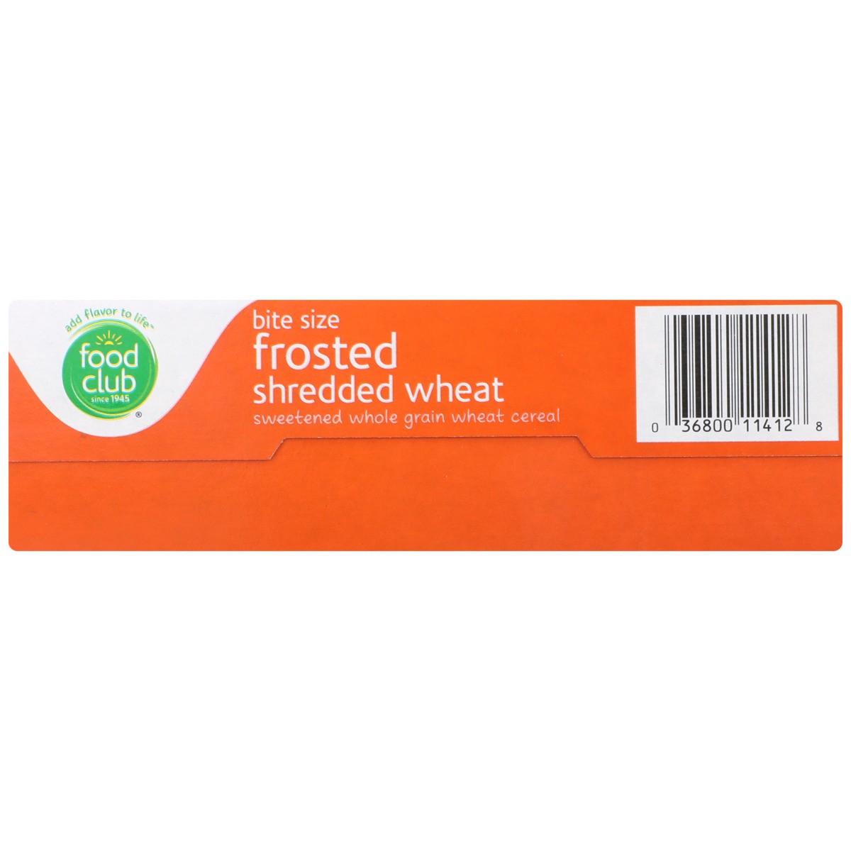 slide 2 of 9, Food Club Cereal, Frosted Shredded Wheat, Bite Size, 18 oz