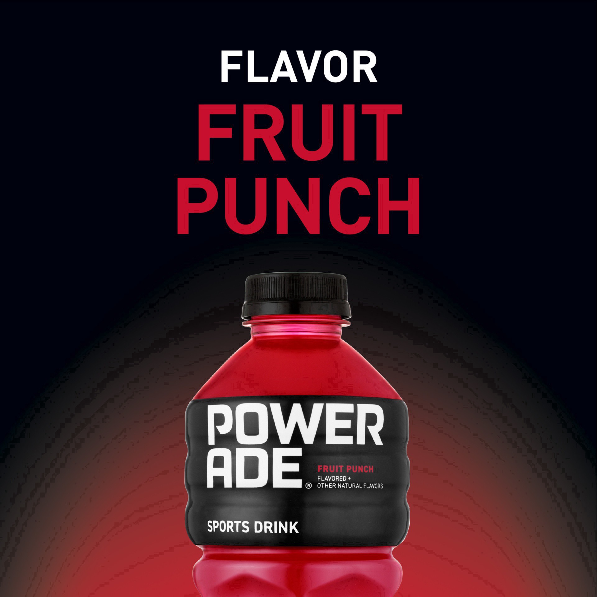 slide 22 of 30, Powerade Fruit Punch Sports Drink Bottle, 28 fl oz