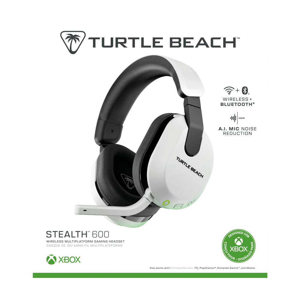 slide 2 of 2, Turtle Beach Stealth 600 Gen 3 Wireless Headset for Xbox - White, 1 ct