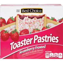Best Choice Strawberry Frosted Toaster Pastries