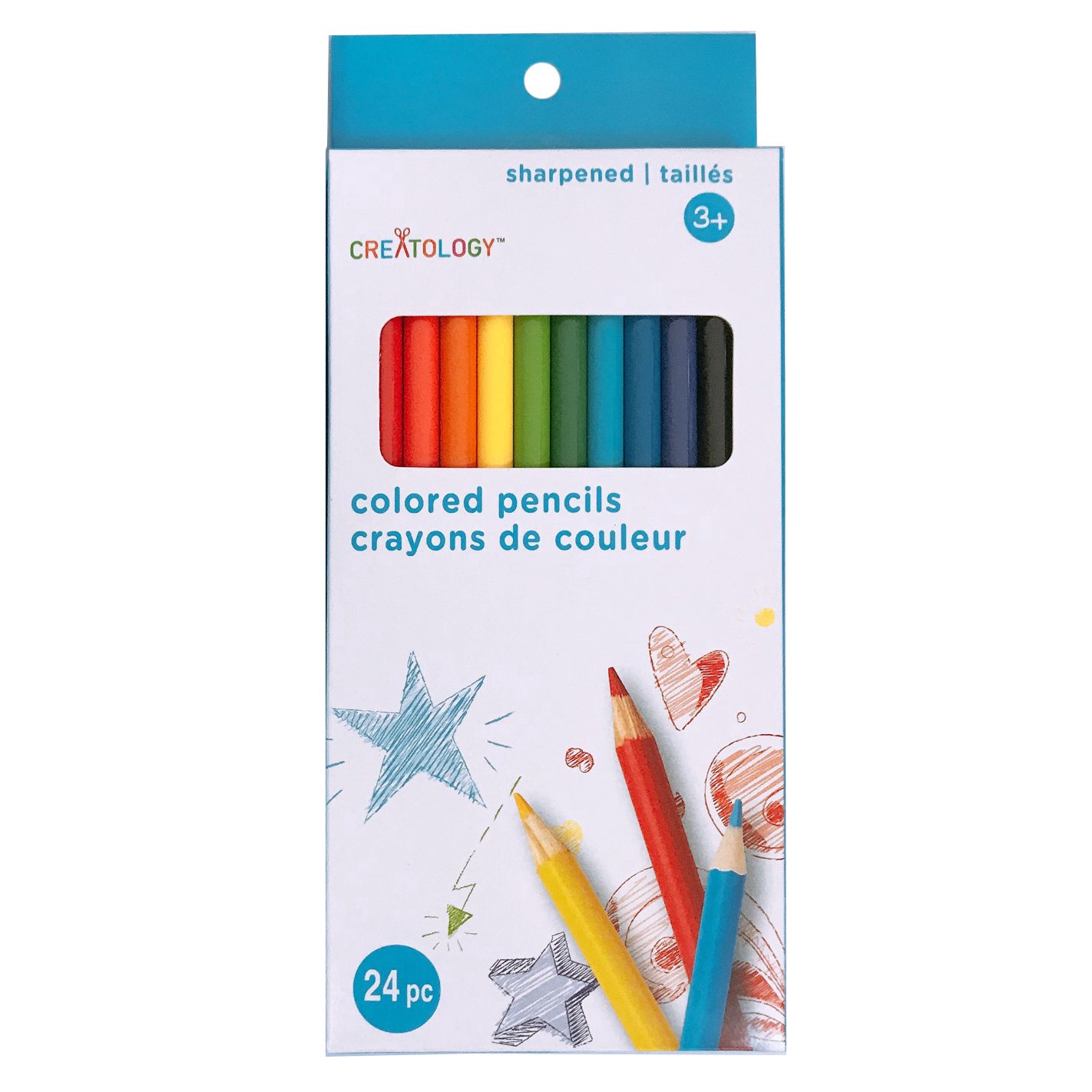 slide 4 of 4, Colored Pencils, 24ct. By Creatology, 24 ct