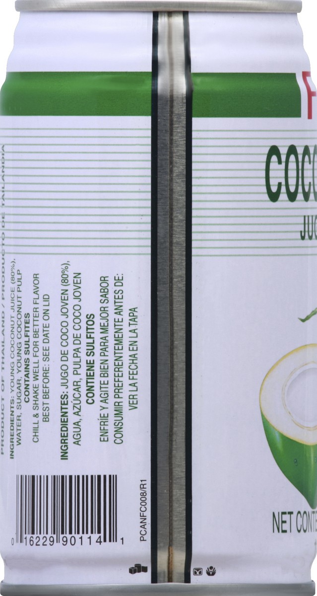 slide 2 of 6, Foco Coconut Juice 11.8 fl oz, 11.8 oz