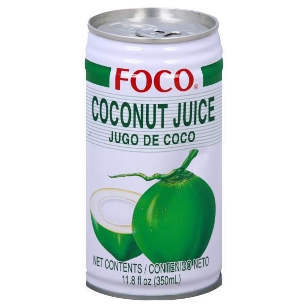 slide 1 of 6, Foco Coconut Juice 11.8 fl oz, 11.8 oz