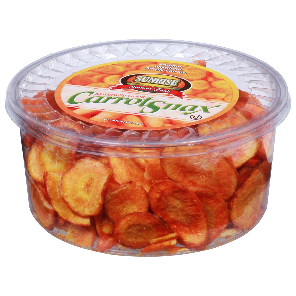 slide 6 of 9, Sunrise Natural Foods Carrot Snax 8 oz, 8 oz