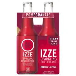 Izze Pomegranate Sparkling Juice 4Pk