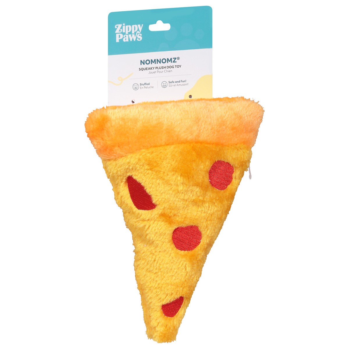 slide 4 of 9, Zippy Paws Zippypaws Nomnomz Pizza, 1 ct