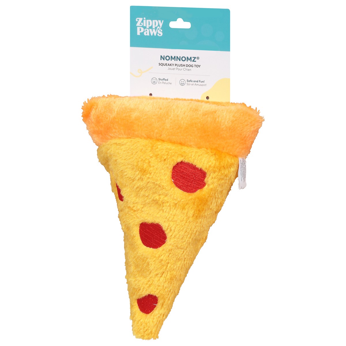 slide 8 of 9, Zippy Paws Zippypaws Nomnomz Pizza, 1 ct