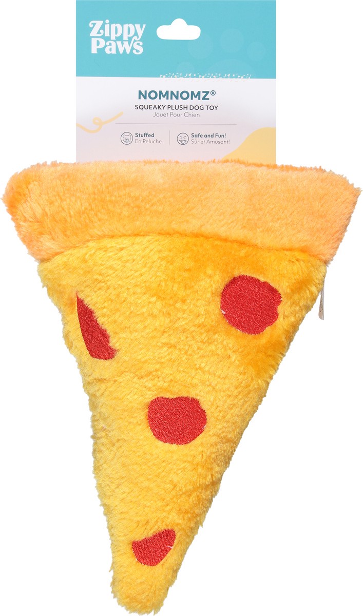 slide 6 of 9, Zippy Paws Zippypaws Nomnomz Pizza, 1 ct