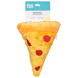 Zippy Paws Nomnomz Pizza Squeaky Plush Dog Toy, 1 ea