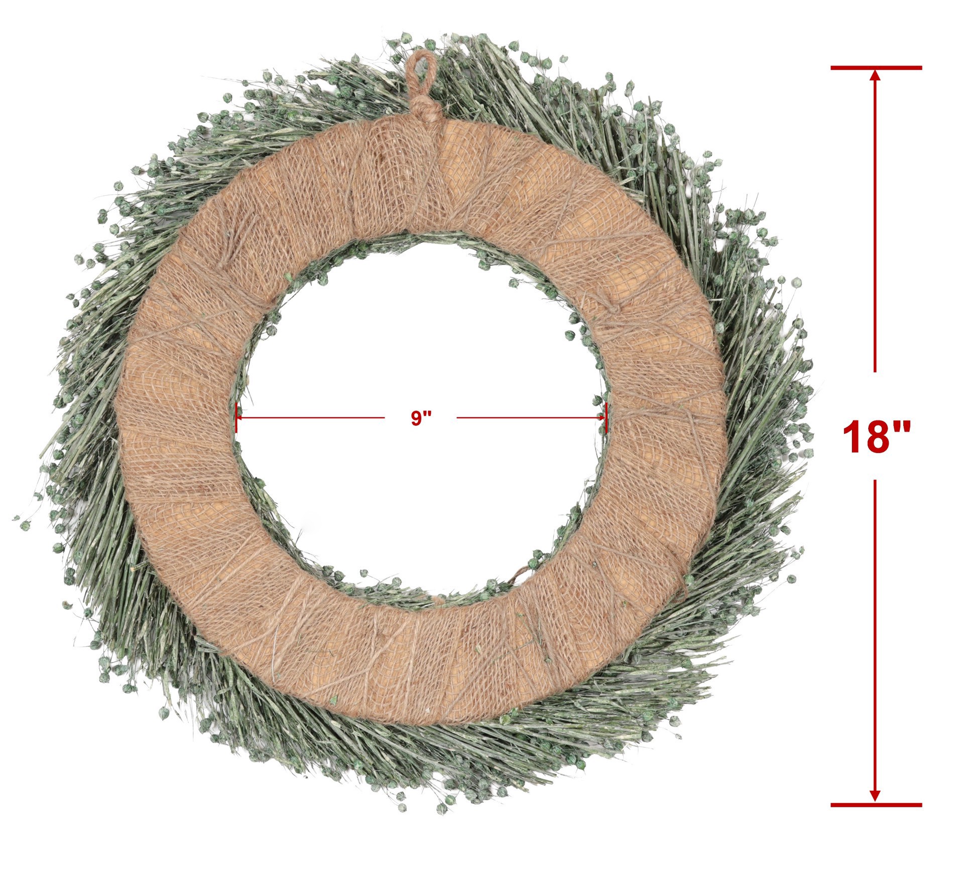 slide 4 of 4, 18" Green Wreath By Ashland, 18 in