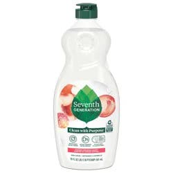 Seventh Generation Dish Soap Liquid Summer Orchard Scent, 19 oz