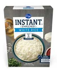 Kroger Instant Enriched White Rice
