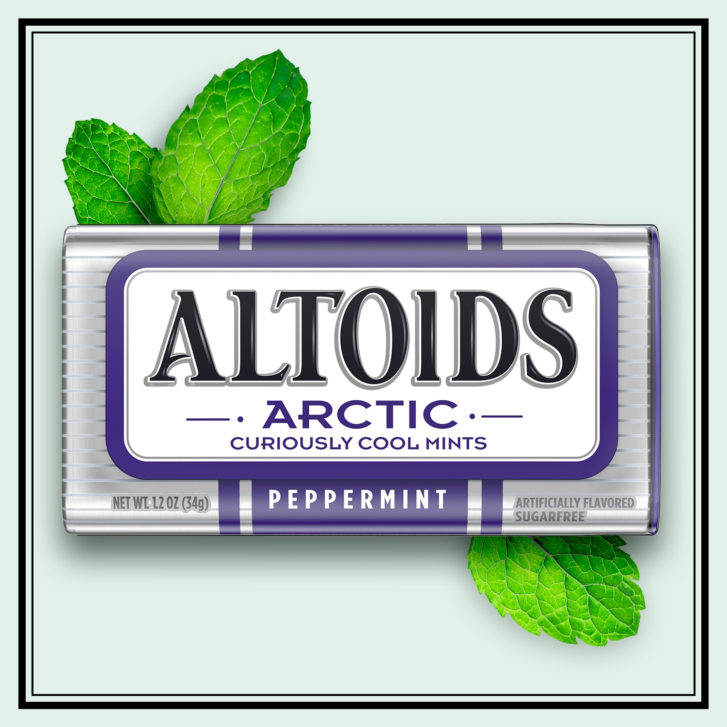 slide 2 of 7, ALTOIDS Arctic Peppermint Sugar Free Breath Mints Single Pack, 1.2 oz