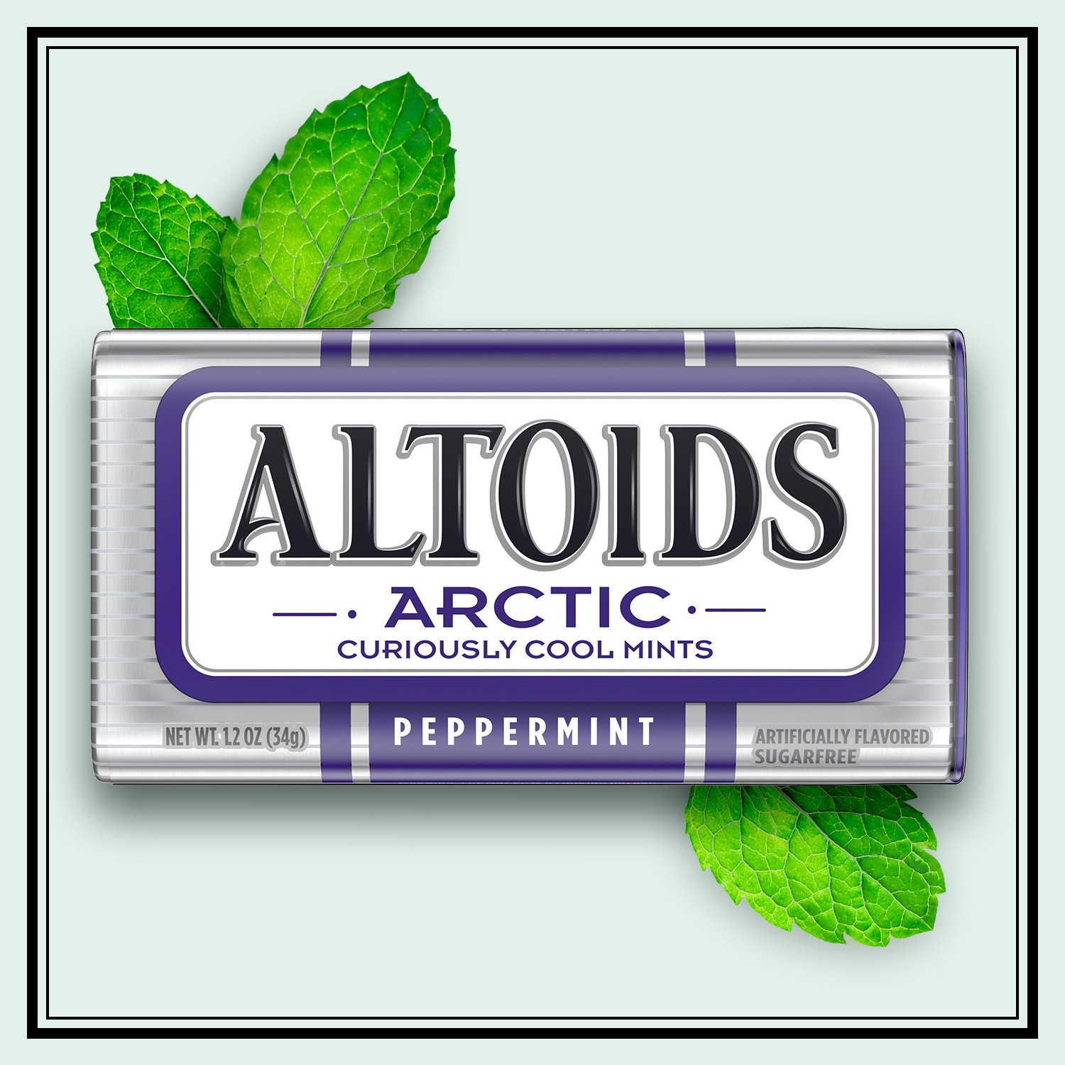 slide 4 of 8, ALTOIDS Arctic Peppermint Sugar Free Breath Mints, Single Pack, 1.2 oz, 1.2 oz