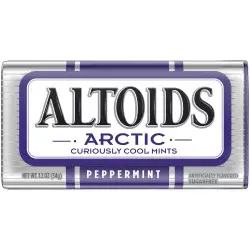 Altoids Arctic Peppermint Sugar Free Breath Mints Single Pack