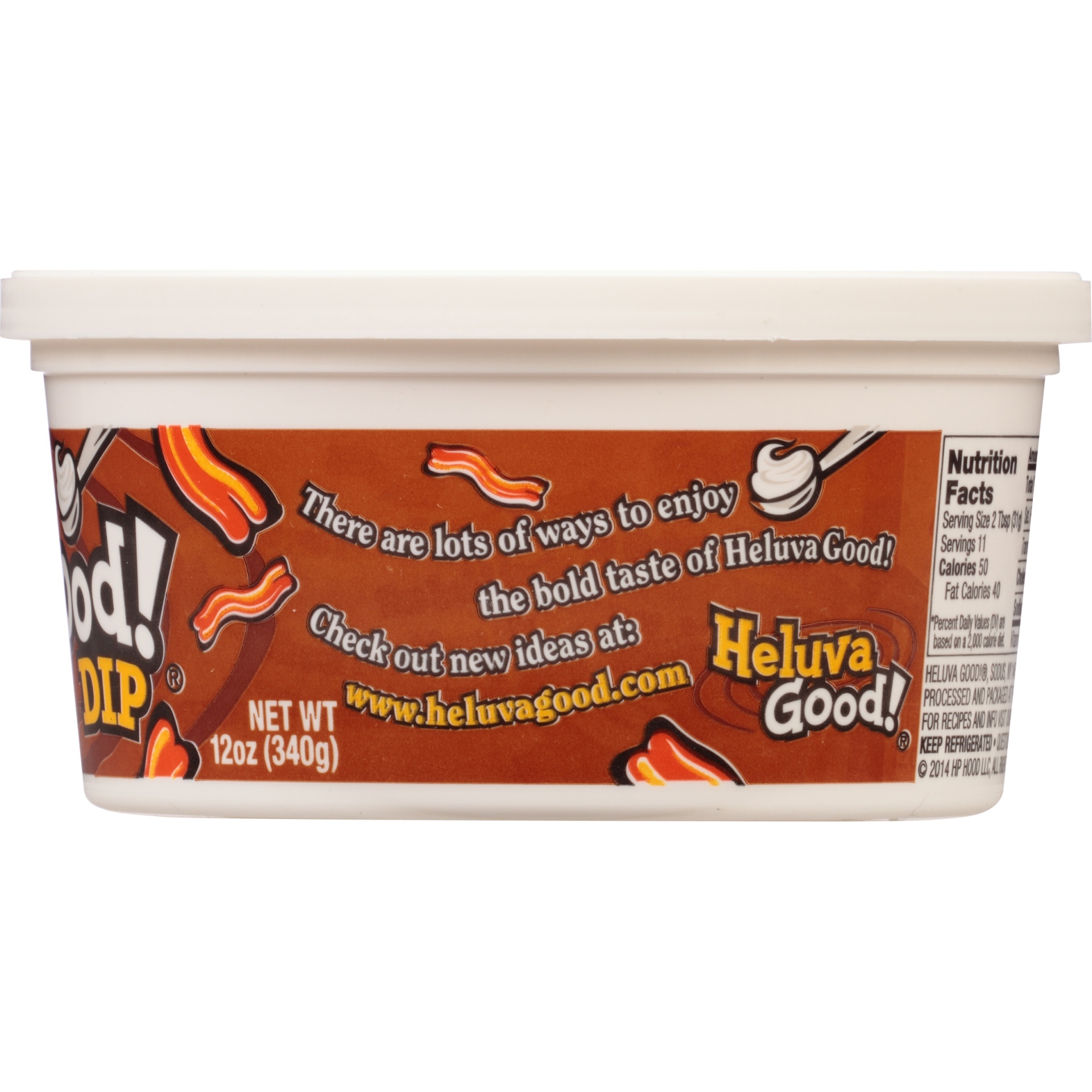slide 6 of 6, Heluva Good! Bacon Horseradish Dip, 12 oz, 12 oz