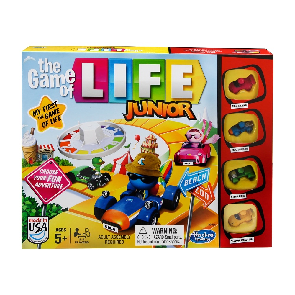 slide 1 of 1, Hasbro The Game Of Life Junior Game, 1 ct