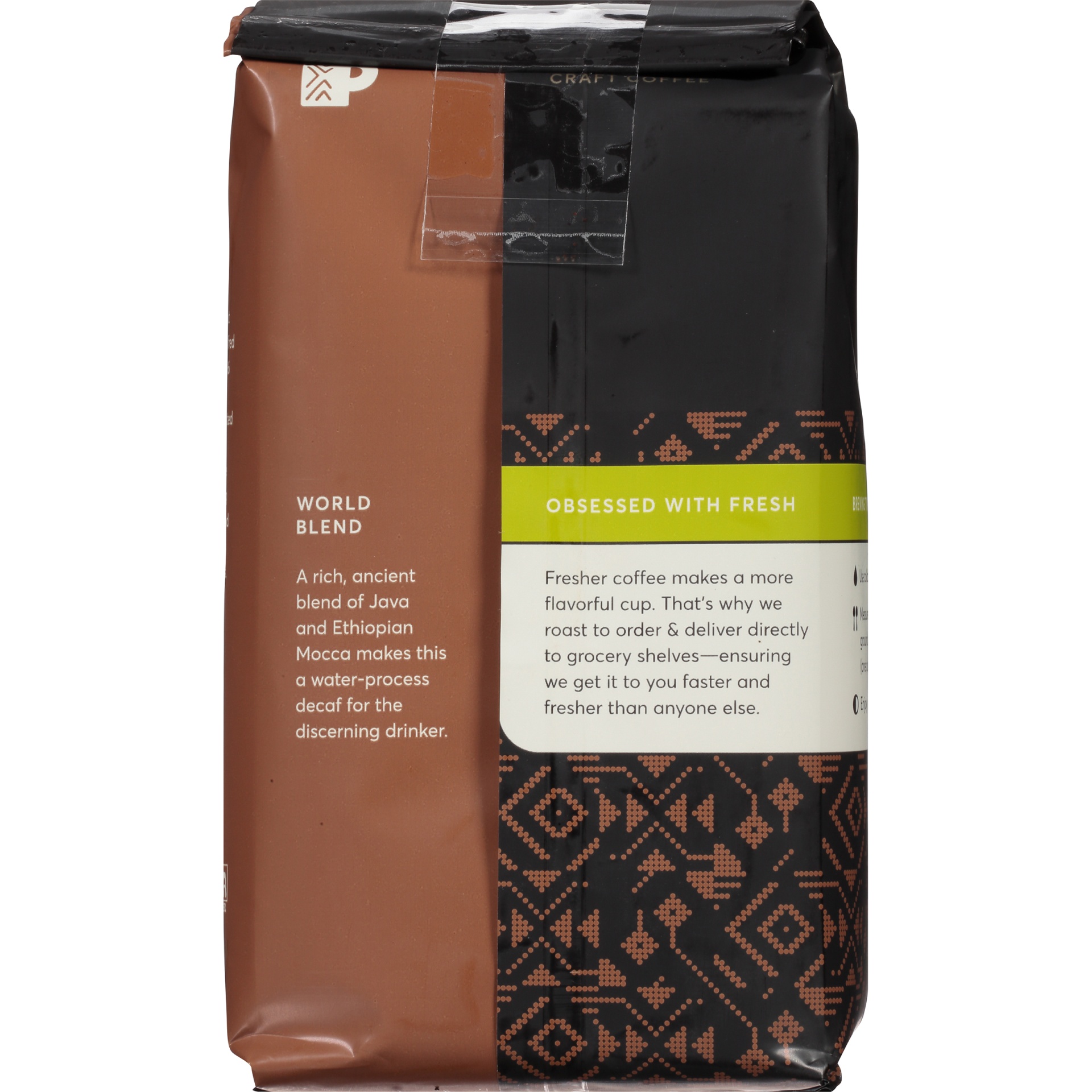 slide 6 of 6, Peet's Coffee Decaffeinated Mocha-Java Dark Roast Ground Coffee, 12 oz