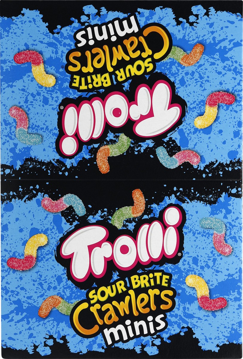 slide 5 of 6, Trolli Sour Brite Crawlers Mini, 18 ct