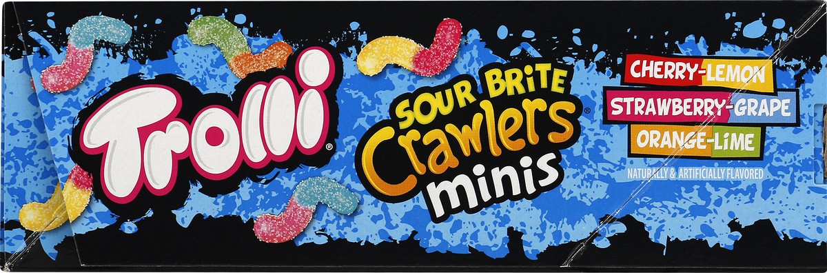 slide 6 of 6, Trolli Sour Brite Crawlers Mini, 18 ct