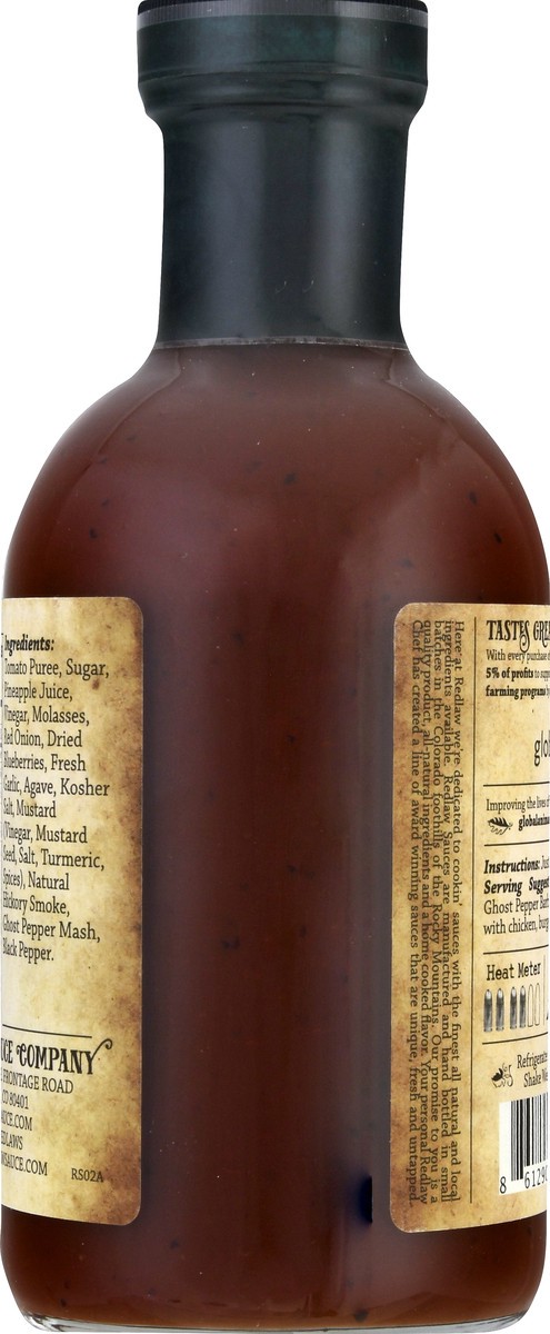 slide 10 of 12, Redlaw Sauce Blueberry Ghost Pepper Barbeque Sauce 16 oz, 