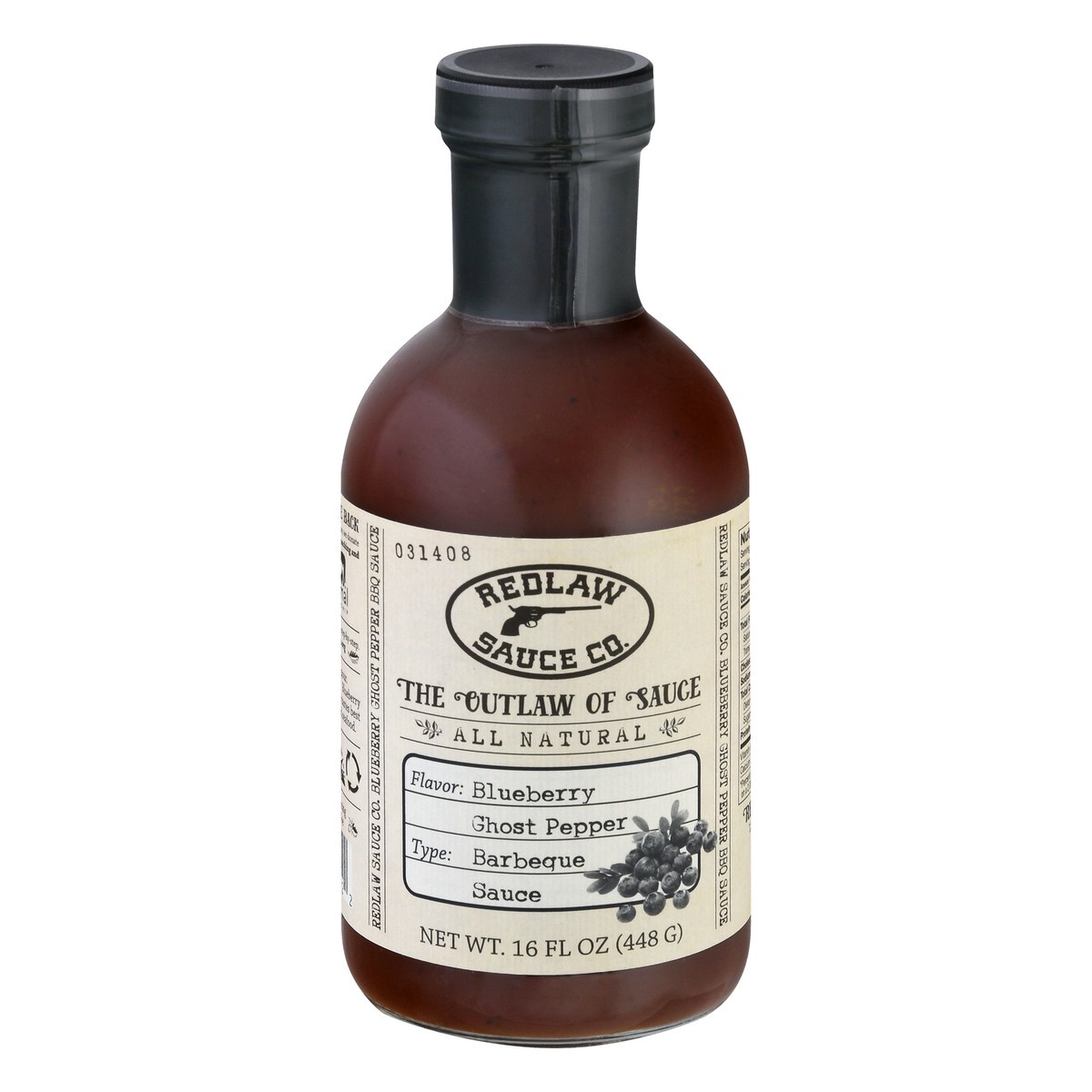 slide 5 of 12, Redlaw Sauce Blueberry Ghost Pepper Barbeque Sauce 16 oz, 