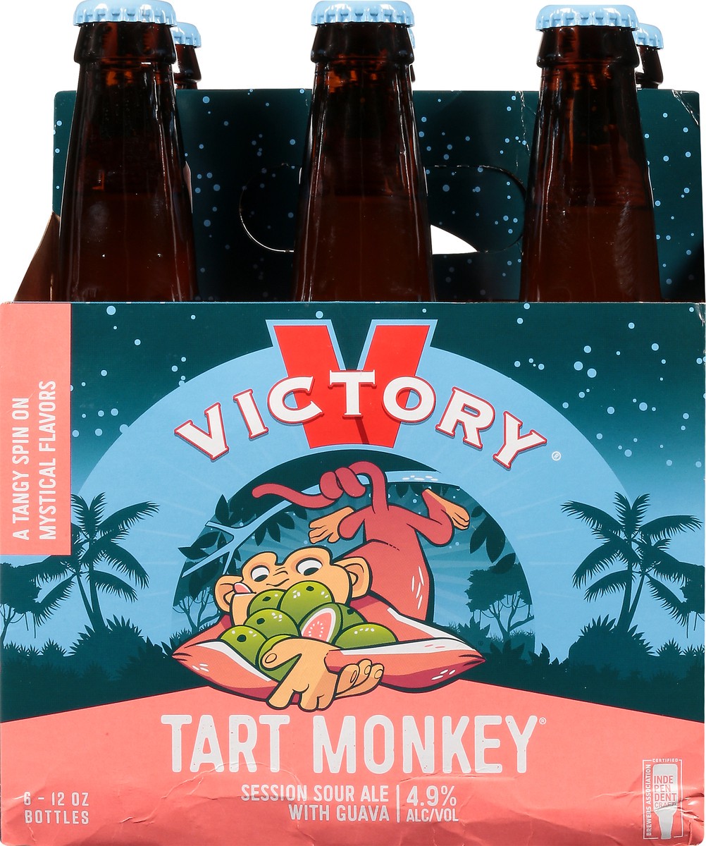 slide 2 of 11, Victory Brewing Company 6 Pack Session Sour Ale Tart Monkey Beer 6 ea, 6 ct