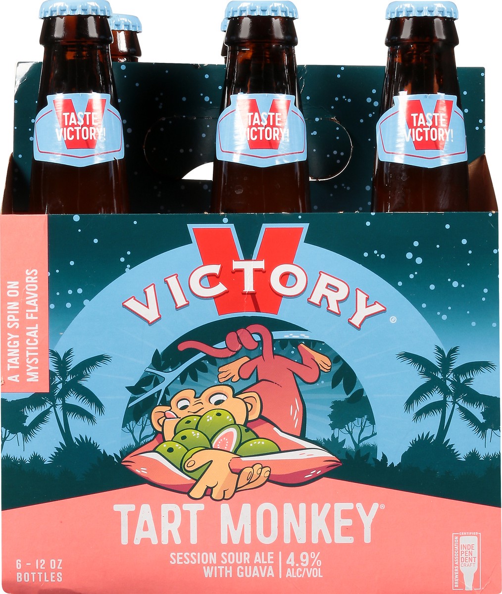 slide 3 of 11, Victory Brewing Company 6 Pack Session Sour Ale Tart Monkey Beer 6 ea, 6 ct