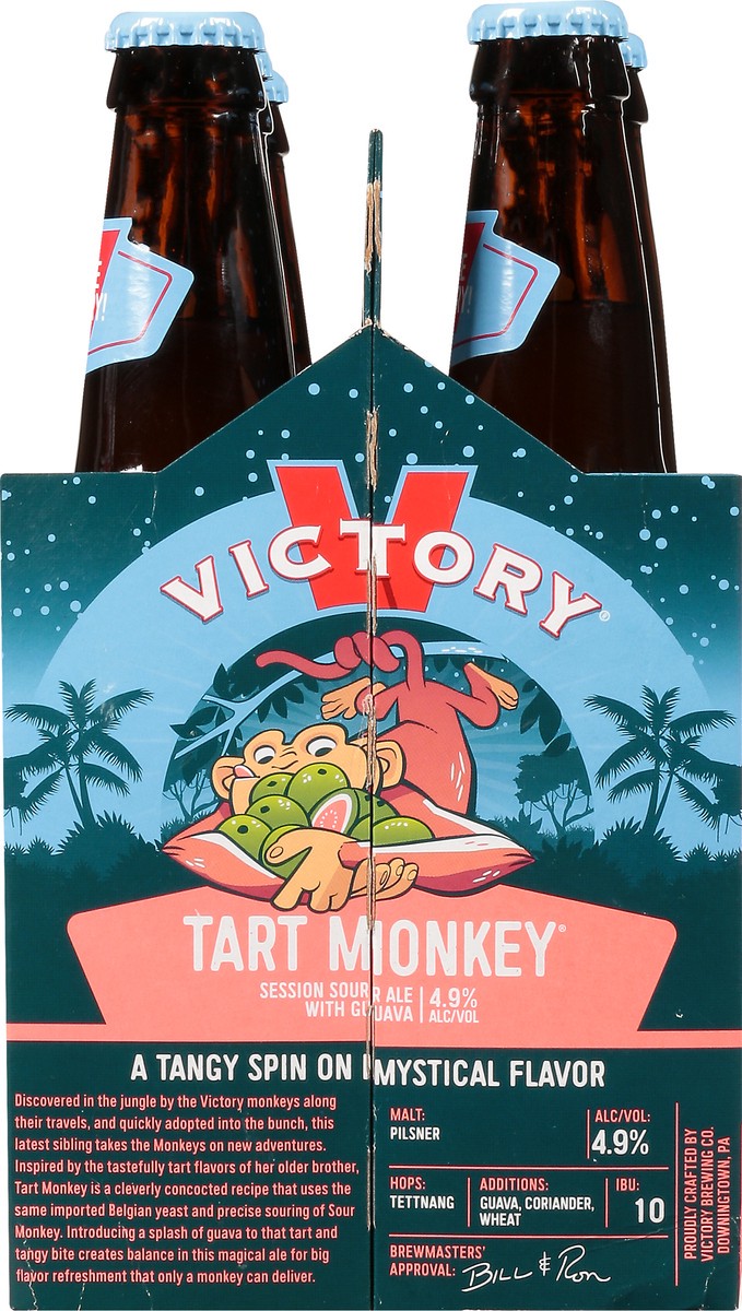 slide 4 of 11, Victory Brewing Company 6 Pack Session Sour Ale Tart Monkey Beer 6 ea, 6 ct
