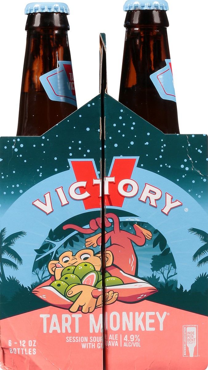 slide 8 of 11, Victory Brewing Company 6 Pack Session Sour Ale Tart Monkey Beer 6 ea, 6 ct