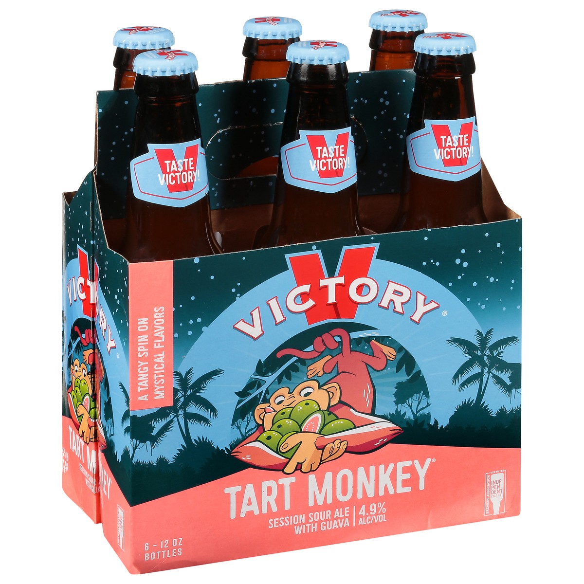 slide 10 of 11, Victory Brewing Company 6 Pack Session Sour Ale Tart Monkey Beer 6 ea, 6 ct
