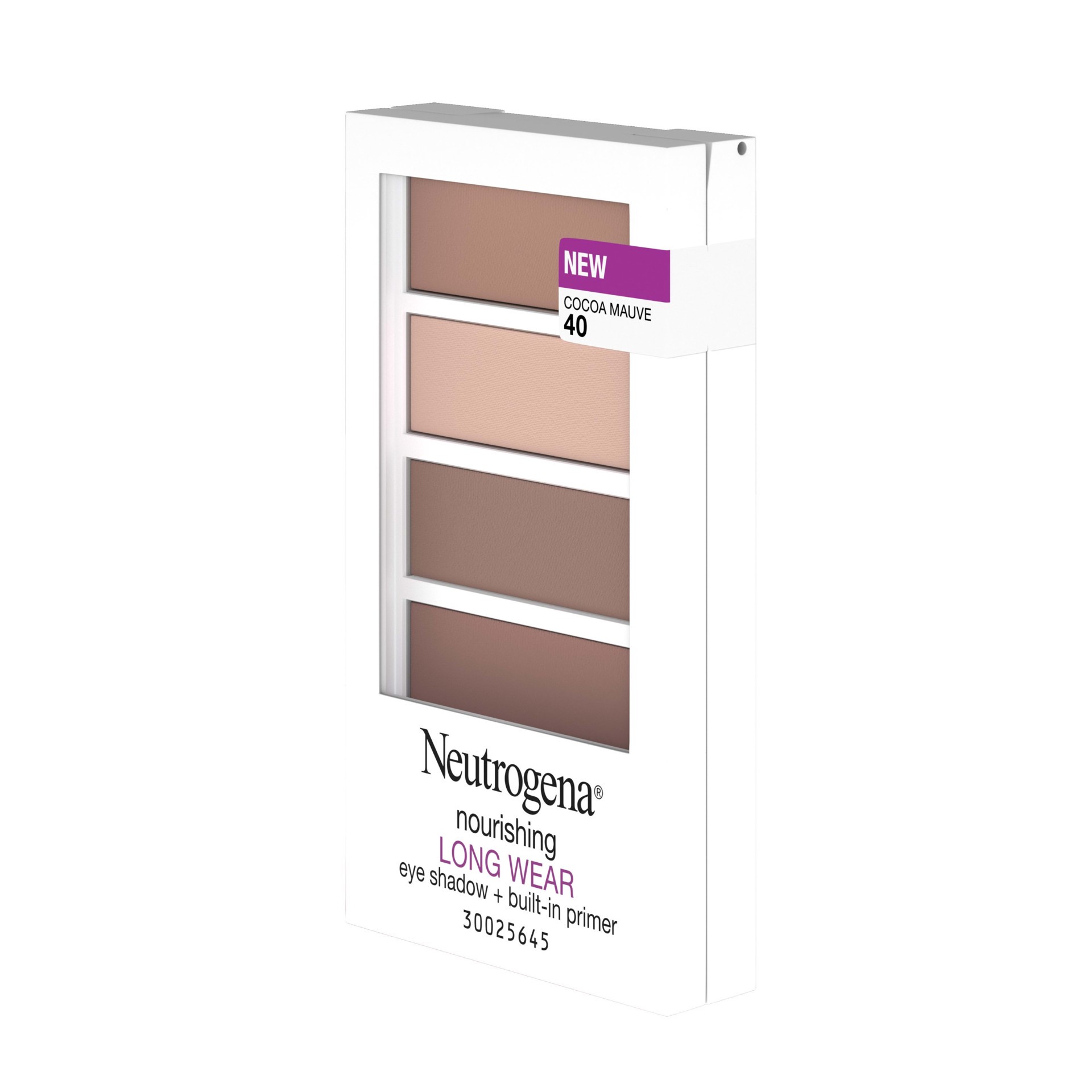 slide 5 of 5, Neutrogena Long Wear Eye Shadow/Built-in Primer, Cocoa Mauve,.24 oz, 0.24 oz