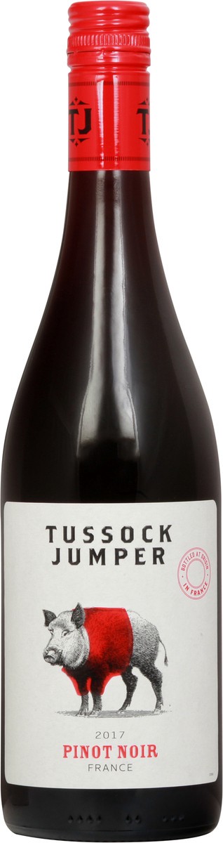 slide 6 of 6, Tussock Jumper Pinot Noir Wine, 750 ml