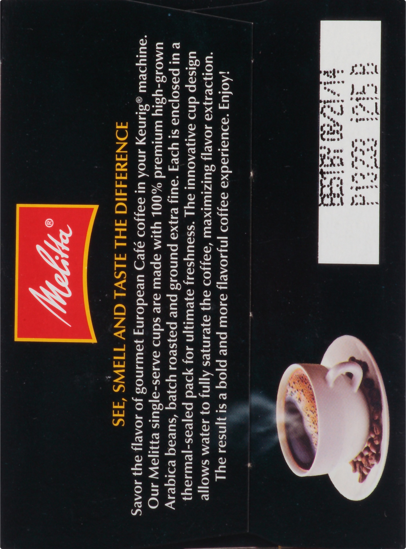 slide 5 of 7, Melitta Cafe De Europa Espresso Toscana Single Serve, 12 ct