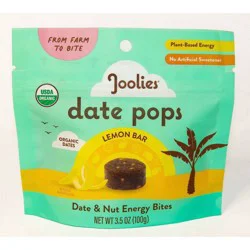 Joolies Lemon Bar Date Pops 3.5 oz