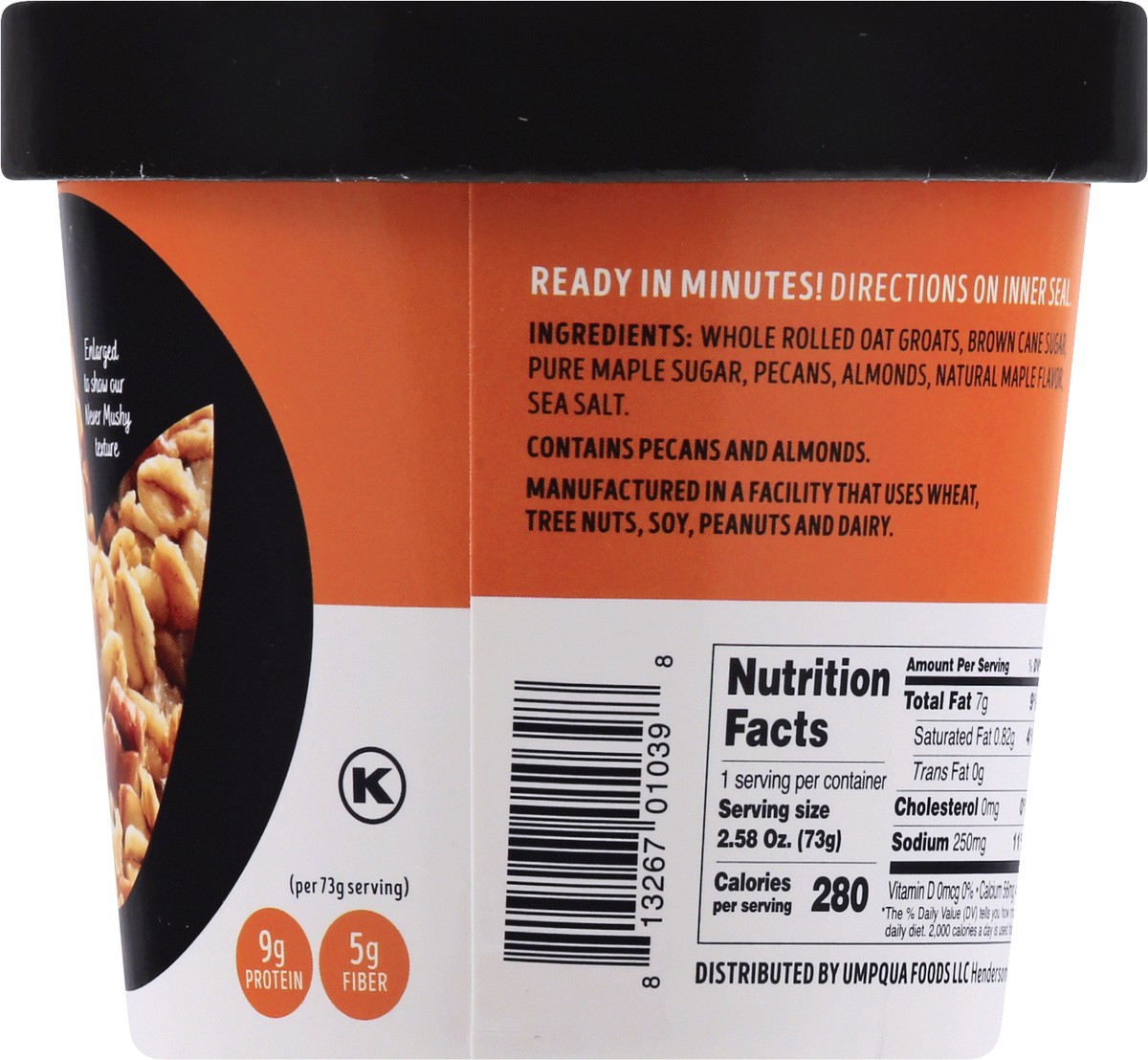 slide 5 of 13, Umpqua Maple Pecan Oats 2.58 oz, 2.58 oz