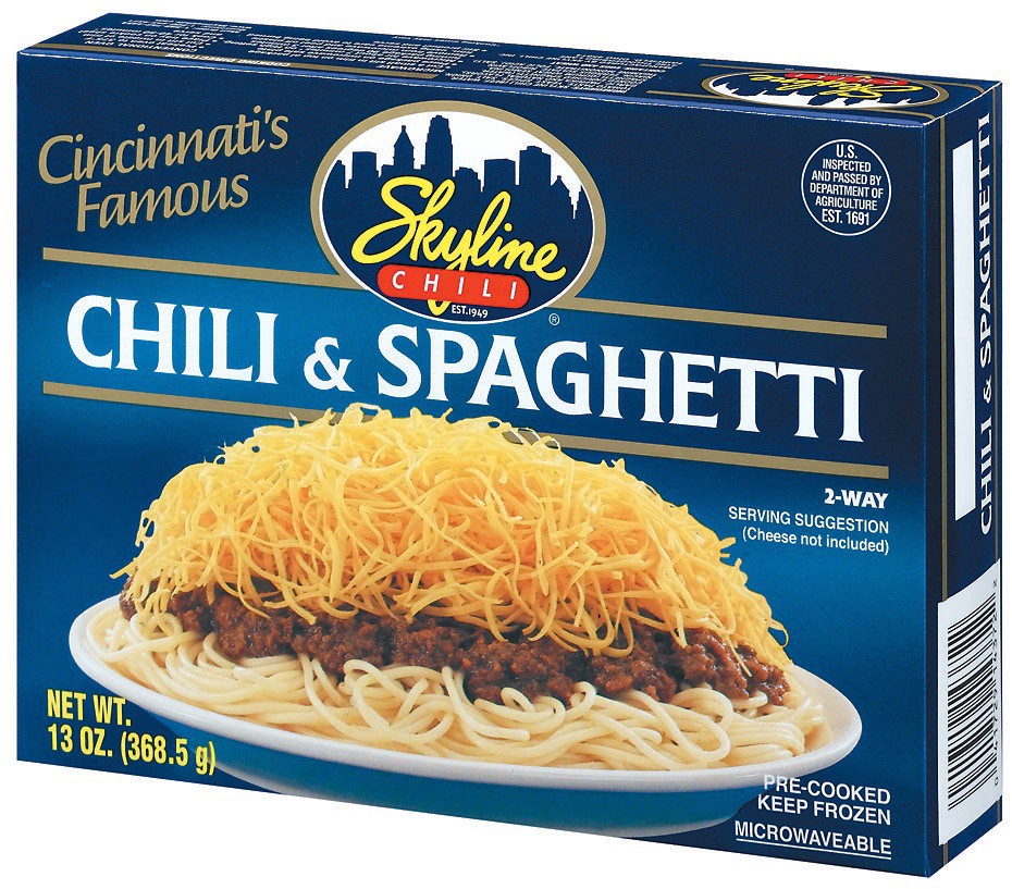 slide 2 of 3, Skyline Chili Spaghetti 13 oz, 13 oz