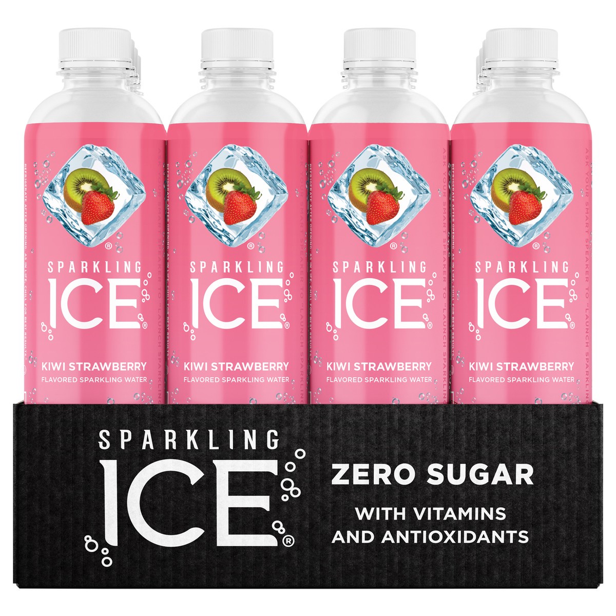 Sparkling ICE Kiwi Strawberry Sparkling Water 12 ct; 17 fl oz Shipt