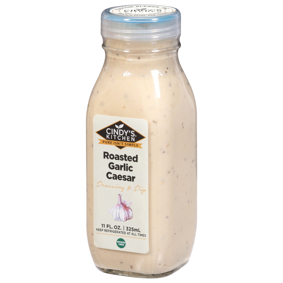 slide 6 of 13, Cindy's Kitchen Roasted Garlic Caesar Dressing & Dip 11 fl oz, 11 oz