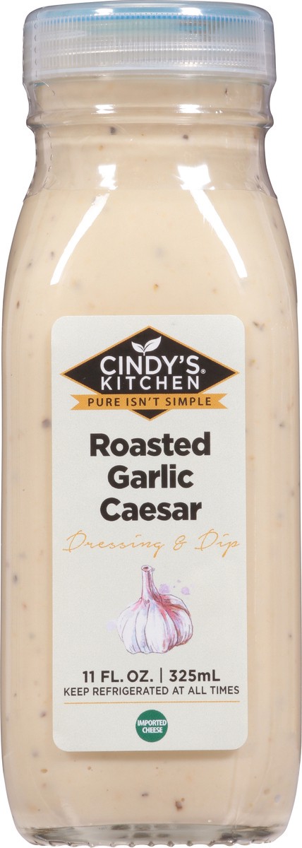 slide 3 of 13, Cindy's Kitchen Roasted Garlic Caesar Dressing & Dip 11 fl oz, 11 oz