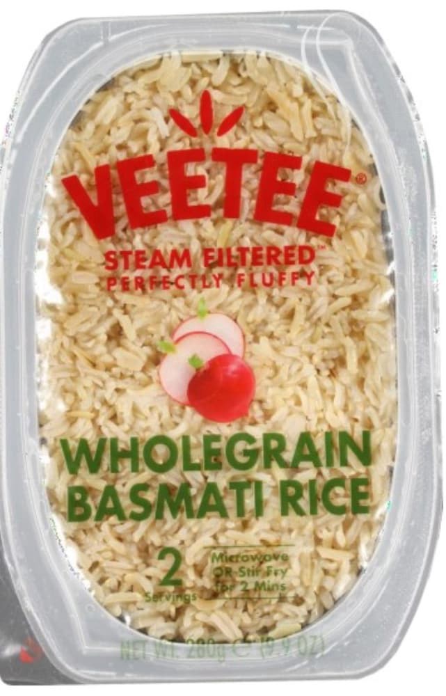 slide 1 of 1, VeeTee Dine In Whole Grain Microwaveable Rice - 10 oz, 10 oz