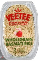 VeeTee Dine In Whole Grain Microwaveable Rice - 10 oz