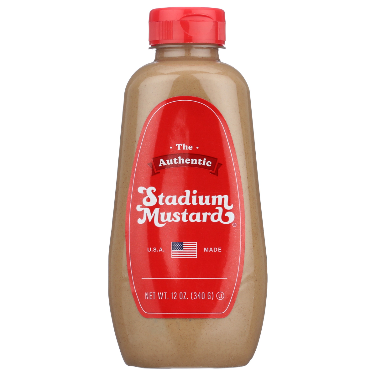 slide 1 of 5, Stadium Mustard Squeeze, 12 oz