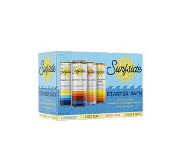 slide 1 of 1, Surfside Iced Tea Pack Vodka 8 - 12 fl oz Cans, 8 ct