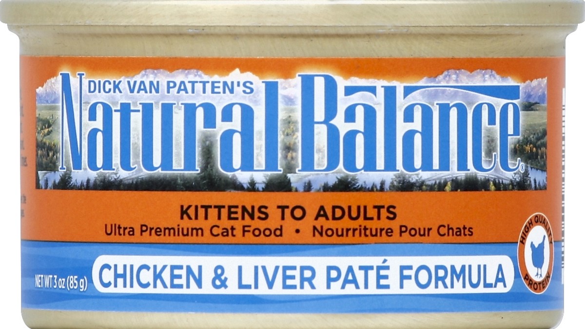 slide 2 of 6, Natural Balance Cat Food 3 oz, 3 oz