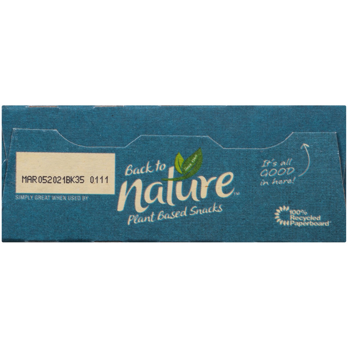 slide 9 of 9, Back to Nature™ Plant Based Snacks Mini Classic Creme Cookies 6 oz. Box, 6 oz